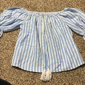 Off the shoulder top